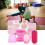 Weibliche Silikon-Kollapsbare Menstruationscup und Disc-Set, Rosa, 25 ml 12