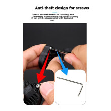 Bicycle Hidden Positioner Bracket for Airtag Anti-Theft Reflective Taillight Bracket MTB Road Bike Tube Bracket B