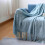 Sofadecke, Winterdecke, dicke Strickdecke, Bürodecke, Klimaanlagendecke 3