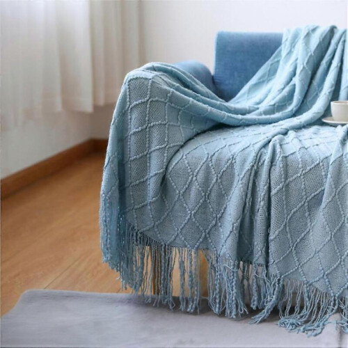 Sofadecke, Winterdecke, dicke Strickdecke, Bürodecke, Klimaanlagendecke 2