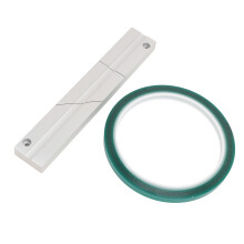 1/4 10-Zoll Tape-Splicing-Set, Aluminium-Legierung, Silber