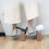 Toilettenbürste aus Kunststoff, Badezimmer-Set, WC-Bürste 3