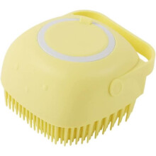 Guanti da bagno pratici e alla moda per cuccioli, cani di grossa taglia e gatti, spazzola massaggiante, accessori in morbido silicone per cani e gatti