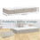 Foldable Under Bed Bags Under Bed Storage Boxes Thick Breathable Underbed Clothes Storage Bag 2