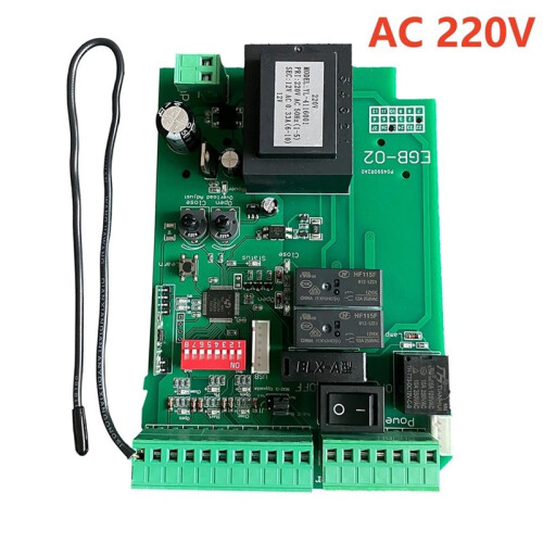 AC220 Automatic Sliding Gate Motor Control Board +4 Remote Control for Sliding Gate Opener Access Control System 2