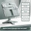 Reading Bookshelf Adjustable Rotatable Lifting Landing Reading Book Support Multifunctional Tablet Books Holder A 4