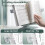 Reading Bookshelf Adjustable Rotatable Lifting Landing Reading Book Support Multifunctional Tablet Books Holder A 5