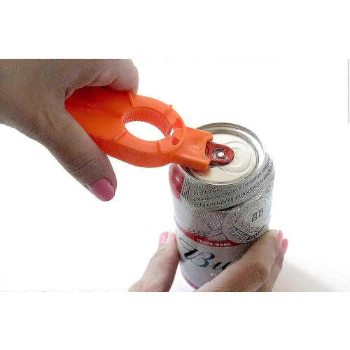 2-pack multifunktionell flask- och burköppnare för plast och dragflikar 2