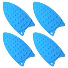 4Stk Blaue Silikon Bügelpads Mit Antiverbrühschutz Und Aufhänger