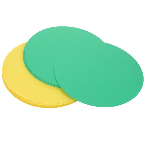 Kartonpapier Für Basteln Rund Bunt Und Glatt