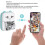 Mini-Drucker, Thermodrucker, Handy-Drucker, tragbarer Fotodrucker 4