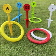 Wurfring für Strand und Garten, Rasenspielgerät, Wurfringspiel, Ideal zum Gemeinsamen Spielen