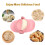 Dumpling Maker,Empanadas Mold Maker Set with Dough Cutter, Dumpling Mold Set and Cutter for Pierogi 14pcs 5