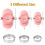 Dumpling Maker,Empanadas Mold Maker Set with Dough Cutter, Dumpling Mold Set and Cutter for Pierogi 14pcs 9