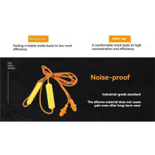 Kit de Bouchons D'Oreille et Casque pour Chantiers et Environnements de Travail Bruyants: Réduction Du Bruit, Protection Auditive