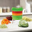 Gemüsespiralschneider, Gemüsehobel – Handgemüsehobel – Spaghetti-Maker – Ideal für Salate 5