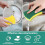Cleaning sponge, dish sponge, kitchen sponge, double-sided cleaning sponge 3