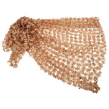 Ceinture De Danse À Sequins Dorés Pour Danse Ventre Femme