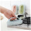 Bathroom Scrubber Brush with Sponge Eraser and PP Handle for MultiSurface Kitchen Cleaning 3