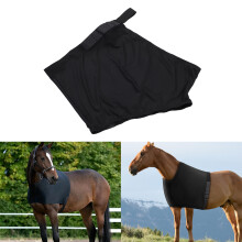 Pferde-Schulter-Schutz Anti-Reib-Baby atmungsaktives Polyurethan 67cm Schwarz