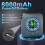 Camping Shower 3.7V 8000mAh Rechargeable Camp Shower 2