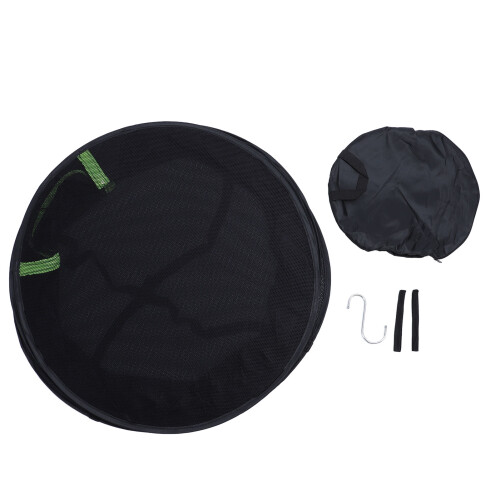 Rete con cerniera DryRack per erbe a due livelli verde fluorescente 2