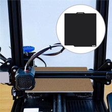 For X1 P1 A1 Build Plate Carbon PEI Bed Plate Smooth Textured Build Plate 257x257mm 3D Printer Upgraded