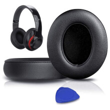 For  Studio 2.0 Studio 3.0 Wireless Wired Headphone Replacement Ear Cushions Ear Pads Protein Leather White