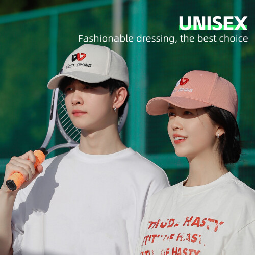 Breathable Summer Peaked Cap Baseball Hat, 5 Colors, One Size 2