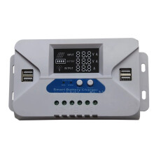 Solar Power Controller 12V/24V Solar Panel Regulator Universal Batteries Regulator for PWM 60A Solar Charge Controller