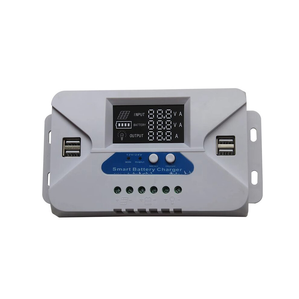 Solar Power Controller 12V/24V Solar Panel Regulator Universal Batteries Regulator For Pwm 60A Solar Charge Controller 4712272221231