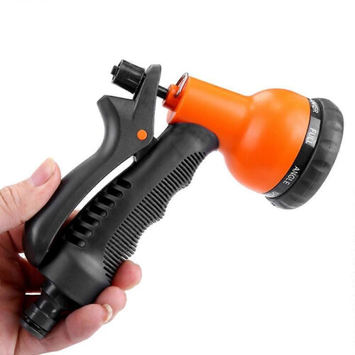 Multifunktionel orange bilvaskepistol 23,8x18,3x6,5cm 500g 1