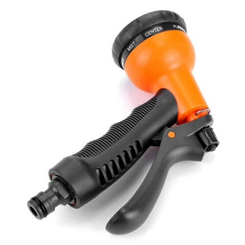 Multifunktionel orange bilvaskepistol 23,8x18,3x6,5cm 500g 2