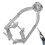 Adjustable Clamp Square Hole Drill Fixed Bracket Portable Spare Parts Drill Bit Adapter Sturdy Mortising 2