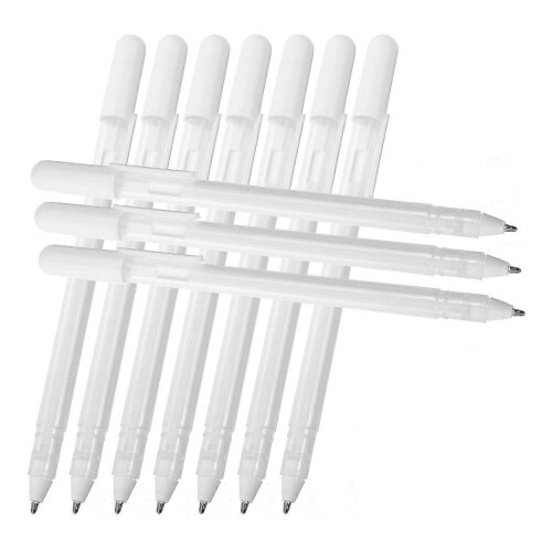 10 Stück weiße Marker, Textmarker, Markerstifte, Textmarkerstifte 2