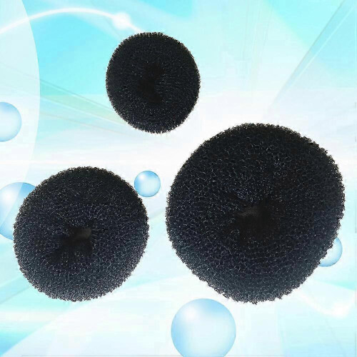 τεμάχια σφουγγάρι για κότσο ντόνατς, εργαλεία styling μαλλιών, αξεσουάρ κομ 1