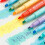 Doppelkopf-Textmarker, Zeichenstift, Textmarker-Set, fluoreszierender Stift 5