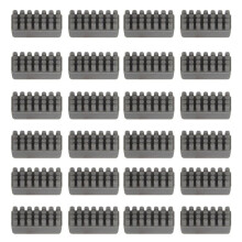 24pcs 3D Printer Silicone Nozzle Brush, Heat-Resistant Nozzle Cleaner Brush for P1P/P1S/X1/X1C/X1E 3D Printers
