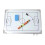 Fußball-Trainingstafel, Trainings-Whiteboard, Hilfs-Fußball-Trainingstafel 3