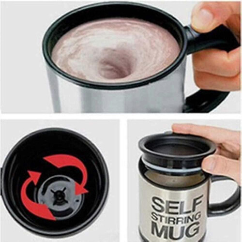 Kaffeebecher mit automatischer Mischung, Edelstahl-Kaffeebecher 2