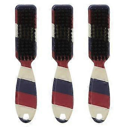 Bartstyling-Reinigungsbürste - Weiche Borsten, ergonomischer Griff (3 Stück) 1