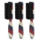 Skäggstylingborste - Mjuka borst Ergonomiskt handtag (3 st) 3