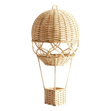 Nordic Style Children'S Room Preschool Photography Agency Home Decor Items Hand-Woven Rattan Hot Air Balloon