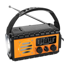 Solar Hand Crank Radio Emergency Radio FM AM/WB/NOAA Weather Radio 20000mAh Rechargeable Flashlight SOS Mobile Power