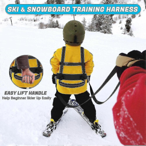 Kinder-Skigurt, robuster Ski-Schultertrainingsgurt, Ski-Trainingsleine 1