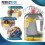 Wasserflasche mit Strohhalm, Wasserkrug, Motivationsflasche 5