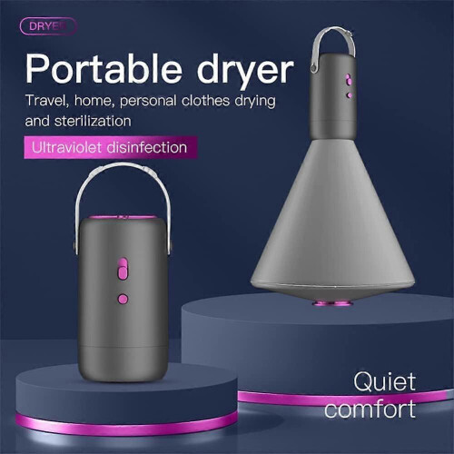 Mini sèche-linge portable avec sacs à vêtements 1