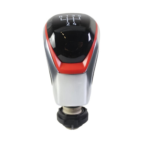 5 Speed Car Shift Gear Knob Lever for  GOLF8/7/6/5/4 GTIR  Red