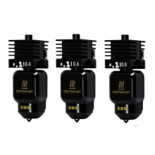 3Pcs Hotend Kit for P2S/P2SC Hotend Hardened Steel Nozzle with Silicone Sock Print Hotend Extruder Kit