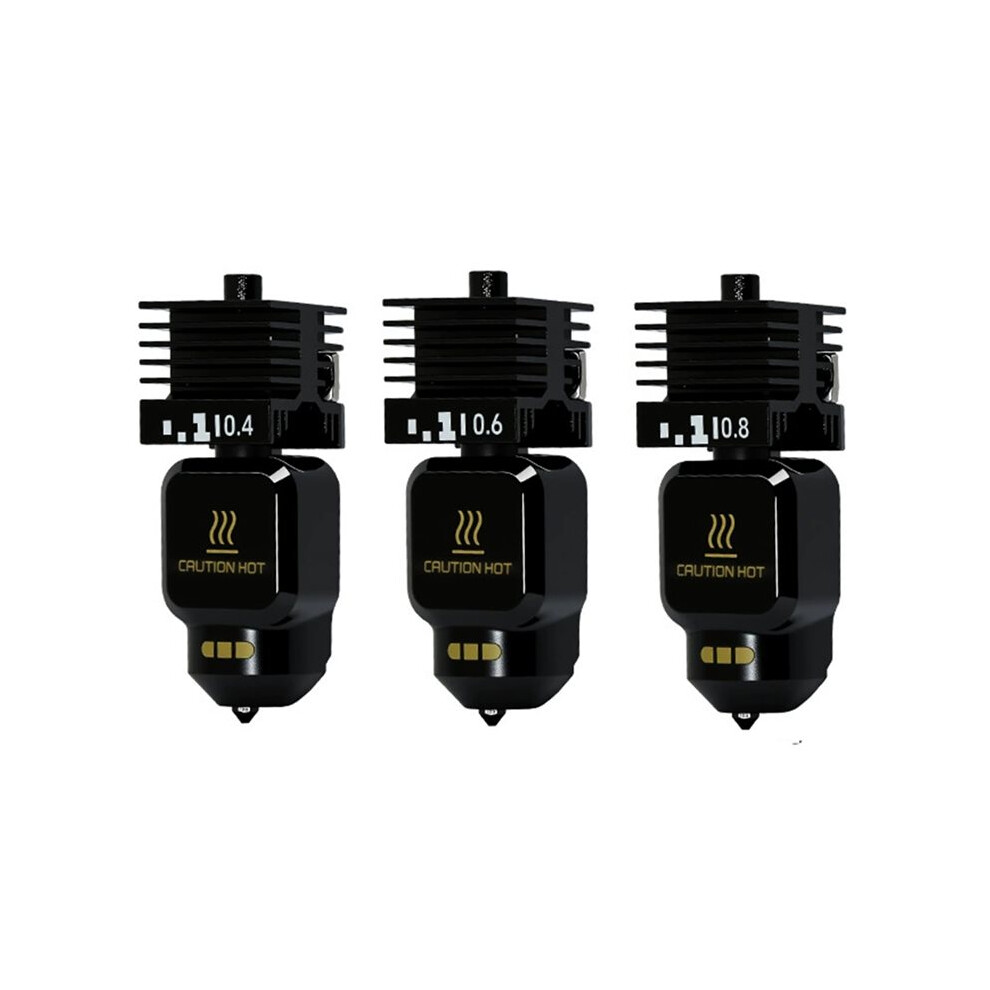 3Pcs Hotend Kit For P2s/P2sc Hotend Hardened Steel Nozzle With Silicone Sock Print Hotend Extruder Kit 6032556327182